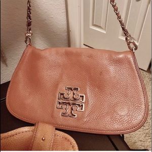 Tory Burch Crossbody / Clutch with gold accent